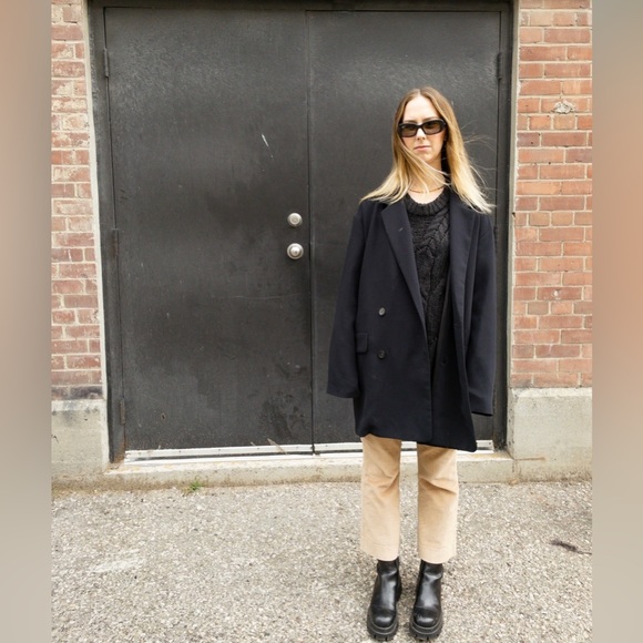 Babaton Cropped Corduroy Pant - Picture 1 of 4